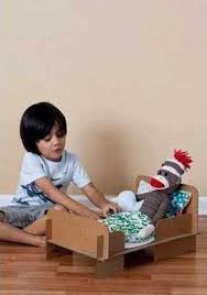 Karton Kutudan Oyuncak Bebek Yatagi Yapimi Cocuklar Icin Elisi El Isi Bebek Yatagi