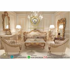 Proses pembuatan kursi tamu jati harga kursi tamu jual kursi tamu. Set Sofa Tamu Ukir Mewah Sarina Set Sofa Mewah Mebel Klasik Mewah