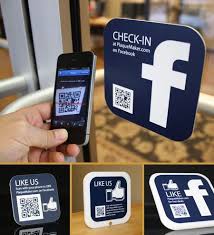 Facebook Business Signs Qr Code Plastic Church Branding Church Marketing Church Lobby