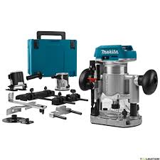Kantenfräse online bestellen bei contorion: Makita Drt50zjx9 Einhandfrase Kantenfrase 18 Volt Ohne Akku Und Ladegerat