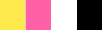 Black is the perfect neutral tone to allow a silver foil really shine. Black Pink Color Palette