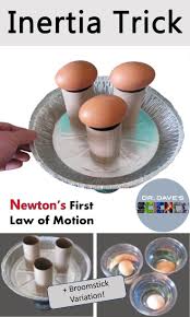Inertia Trick And Newton S First Law Ngss Ms Ps2 1 Newtons First Law Newtons Laws Of Motion Physics Projects