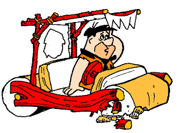 Image result for flintstones car