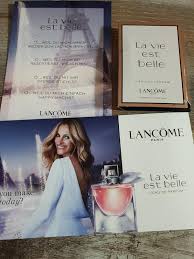 La vie est belle is a declaration to the world, one of grace, light and freedom. La Vie Est Belle Lancome