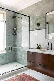 Glass tiles are made from thin pieces of glass with translucent glaze fired onto the back of each tile. 40 Best Ideas For Functional Decoration Of Small Bathroom Modern Bathroom Bathroom Design Bathroom Interior Design