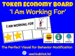 token economy visual behavior modification