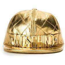 Moschino Quilted Cap 620 Liked On Polyvore Featuring Accessories Hats Metallic Adjustable Cap Moschino Hat Adjustable Ha Moschino Hat Designs Quilted