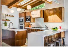 Kitchen mid century modern interior design. Mid Century Modern Residence By Studio Twenty Seven Modern Kitchen Remodel Kitchen Decor Modern Mid Century Modern Kitchen