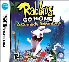Amazon Com Rabbids Go Home Nintendo Ds Video Games Nintendo Ds Nintendo Adventure Games