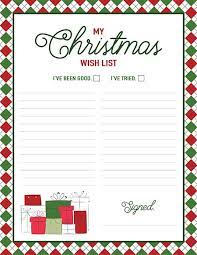 Maybe you would like to learn more about one of these? Printable Christmas List Templates Live Craft Eat