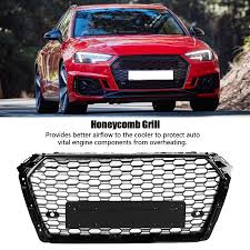 This is metal, not plastic, and sturdy enough for its purpose. Underground Parts Rs4 Style Sport Honeycomb Mesh Black Front Radiator Grille Upgrade Front Radiator Grilles Automotive Clinicadelpieaitanalopez Com