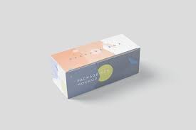 Use this box psd to showcase your branding designs. Package Box Mock Up Wide Rectangle In 2020 Design Template Box Packaging Design Box Packaging