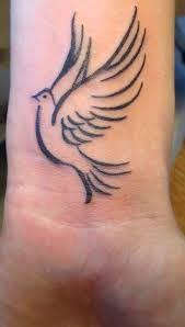 Kus Dovmeleri Ile Ilgili Gorsel Sonucu Wrist Tattoos For Guys Dove Tattoos Cool Wrist Tattoos