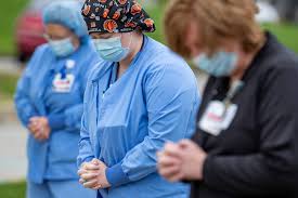 Across the world, these women and men have stood up in the face of disease and braved grave dangers. Coronavirus Pandemic Baptist Health Workers Form Daily Prayer Circle