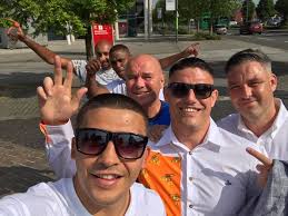 David 'Bomber' Pearce statue unveiling. 🥊