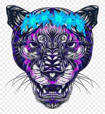 Pantera Panther Colors Tatto Desing Colors Mandala Clipart 2368752 Pinclipart