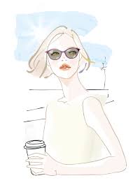 advertisement for eyewear brands lafont on behance eyewear brand drawing people fashion illustration