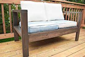 First off, thank you so much for being patient with me. Diy Outdoor Loveseat And Sofa The Handyman S Daughter