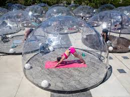 Check spelling or type a new query. Giant Outdoor Domes Allow For Yoga While Social Distancing In Toronto