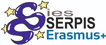 Logo para Erasmus+ del Serpis | Experiències europees de l'IES SERPIS