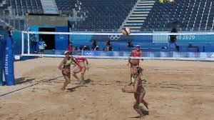 Mit den finaleinzügen der tennisspielerinnen im einzel und doppel übertrifft die schweizer delegation ihr mindestziel von. Olympia 2021 Deutsches Duo Ludwig Kozuch Verliert Gegen Schweiz Im Beachvolleyball Beachvolleyball Video Eurosport