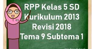 Matei ppt kelas 6 tema 5 subtema 1. Rpp Kelas 5 Sd Kurikulum 2013 Revisi 2018 Tema 9 Subtema 1