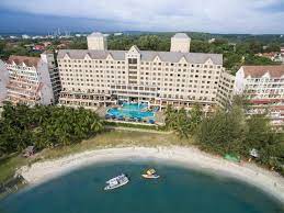Descending down our grand staircase, you will feel the warm sea breeze on your face and the glimpse of straits of malacca as you make your way to our lobby area. 2d1n Corus Paradise Resort Port Dickson Ticket2u