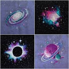 Also, free pattern downloads for beading, cross stitch, knitting, crochet. ØªÙˆÙŠØªØ± Stitchfusion Ø¹Ù„Ù‰ ØªÙˆÙŠØªØ± Recently Finished Stitching Up This Set Of 4 Galaxy Patterns From Crazy Magazine Really Pleased With Them And So Glad I Chose The Sparkly Fabric Just Need To