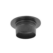 Shop wayfair for all the best sloped ceiling adapters lighting components. Duravent Durablack 7 Diameter Snap Lock Adapter With Trim Ceiling Support Box Installations