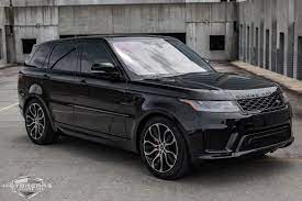 On top of comfortable accommodations in the first and second rows in. Range Rover Sport Black 2018 Sport Information In The Word