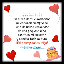 Con todo mi amor y respeto son las fotos y video amiga. Feliz Cumpleanos Mi Princesa Hija Mia