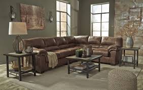 Dramatically transform your living space with the rustic look of weathered leather you love at a fraction of the cost. Bladen 3 Piece Sectional Living Room Set In Coffee