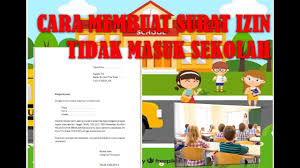 1.25 contoh surat pengunduran diri. Cara Membuat Surat Izin Tidak Masuk Sekolah Youtube