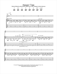 Queens Of The Stone Age Hangin Tree Sheet Music Pdf Notes Chords Metal Score Guitar Tab Download Printable Sku 32024