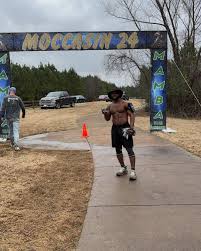 Bandit Jon Singleton of Arkansas cruised to a cool 100 mile finish at Mamba  this weekend! He's as determined as they come and never gets ruffled in the  face of adversity (even