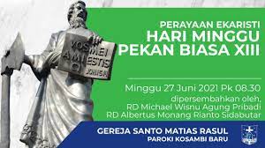 Diduga dua pasangan muda yang jatuh ke jurang saat melewati jalur dieng ini dikarenakan fungsi remnya rusak sehingga laju kendaraan tidak bisa dikendalikan sehingga pasangan sejoli itu jatuh ke jurang. Live Stream Perayaan Ekaristi Hari Minggu Pekan Biasa Xiii Minggu 27 Juni 2021 Pukul 08 30 Youtube
