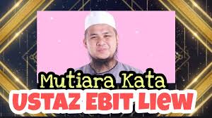Ikhlasnya rasa sayang ustaz kepada isteri. Mutiara Kata Ustaz Ebit Liew Youtube
