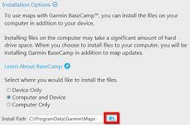 Is there another way to install this map to my montana . Installing Maps To The Computer Using Garmin Express Garmin Support