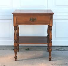 We're low key obsessed with this armchair and its simple, chic silhouette, for example…even though it'll take us a. Charming Painted Ethan Allen Nightstand Girl In The Garage
