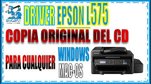 Epson l575 printer is a multifunctional printer with printing capability, excellent scan, suitable for you to use for business needs this printer will give you a very low printing cost, able to how to install epson ecotank l575 driver : Driver Cd 0riginal Epson L575 By Buscaditos Youtube