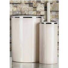 Seramik çöp kovası kapağı 1.kalite seramik malzemeden üretilmiştir. Primanova Lenox Cop Kovasi Klozet Fircasi Bej Fiyati