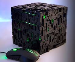 Star Trek Borg Cube Pc Custom Computer Custom Computer Case Gaming Computer Setup