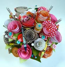 1001 Bastelideen Aus Papier Blumen Girlanden Und Turkranze Blumen Selber Basteln Blumen Basteln Papier Blumenstrauss