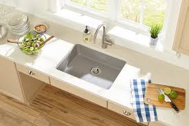 Franke granite is up to 80% quartz, the hardest component of granite. Sinks Elkay
