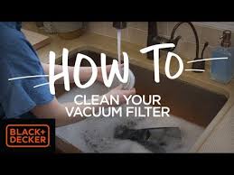 Black And Decker Cordless Lithium Hand Vacuum Hhv1320jr02 How To Clean A Vacuum Filter Black Decker Youtube