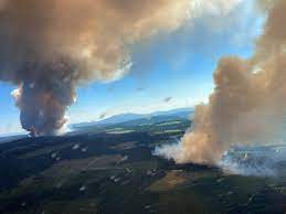Canada's federal government said it would send military aircraft to. Heat Wave In Canada Sparks Wildfires Across British Columbia Npr