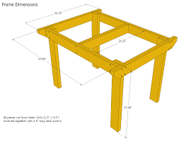 The outdoor decor of the house should be focused as much as the interior. Patio Table Plans