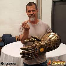 Regarding the relic of the hand of st. Josh Brolin Recreates Thanos Snap With Infinity Gauntlet In New Photo