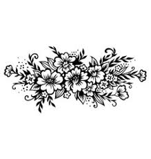 This is a charming stencil and very easy to carve. Floral Stencil Vector Images Over 13 000