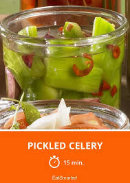 Pickled Celery Recipe Pickled Celery Pickling Recipes Recipes